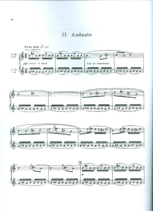 Poulenc, Sonata for two Die Holzbläser