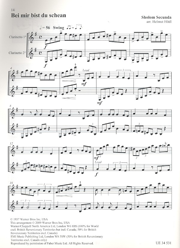 Hödl, Klezmer duets Die Holzbläser