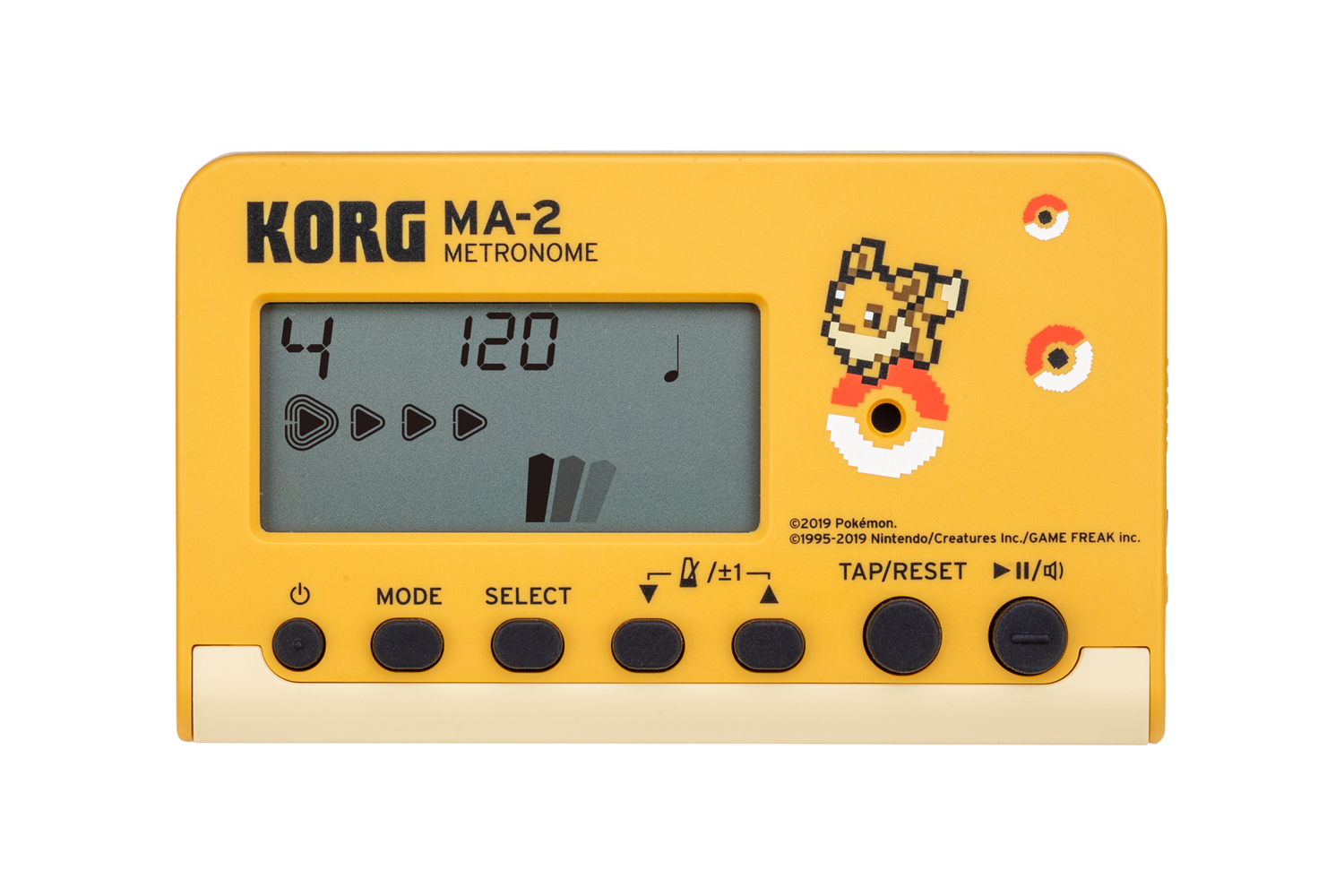 Metronom MA2, digital, Pokémon Edition Die Holzbläser