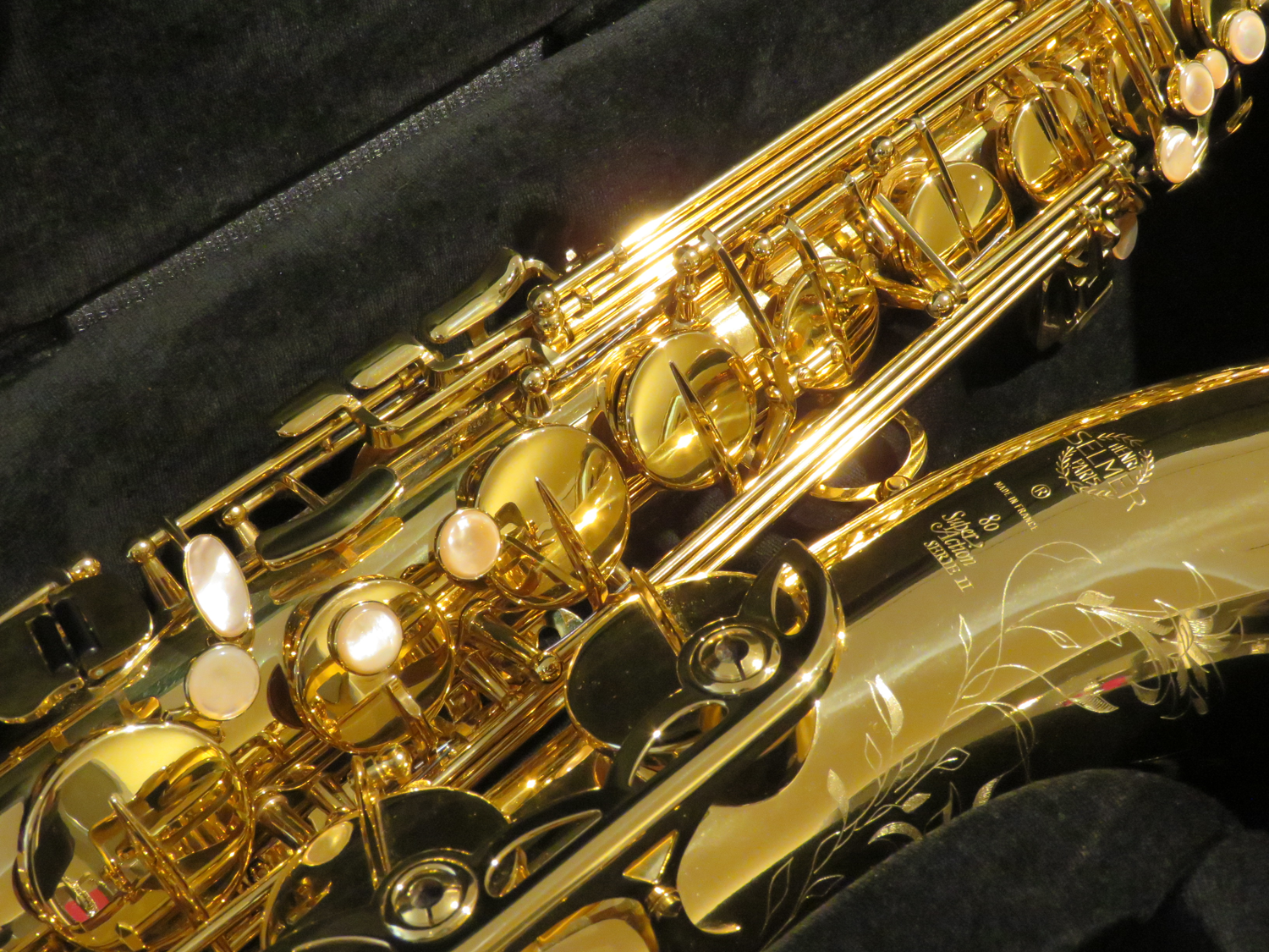 TENORSAXOPHON SELMER SA 80 II.KOM Die Holzbläser